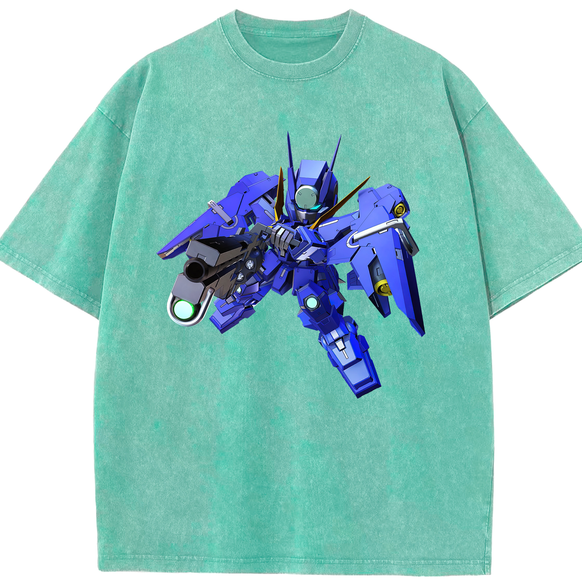 （画像用） 機動戦士ガンダム Mobile Suit Gundam 綿100% ヴィンテージ風 半袖Tシャツ（フロントプリント）